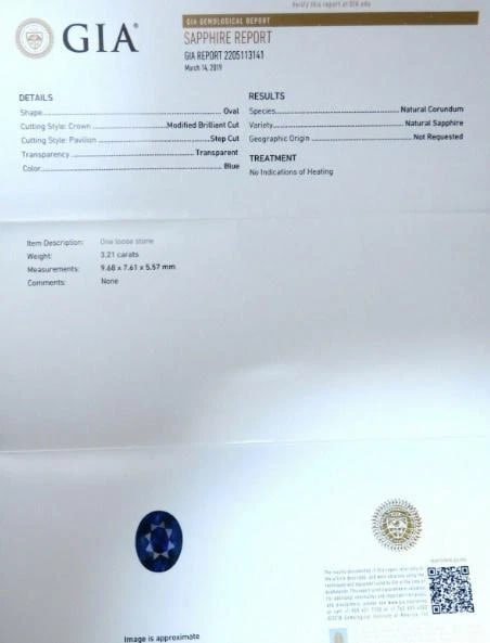 GIA Certified 7.81ct Natural Royal Blue Sapphire Diamond Earrings 14kt 12642** - 2