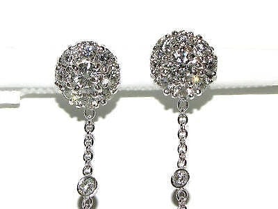 15M BLACK WHITE SOUTH SEA & TAHITIAN PEARL DIAMOND EARRINGS 14kt 10036** - 4