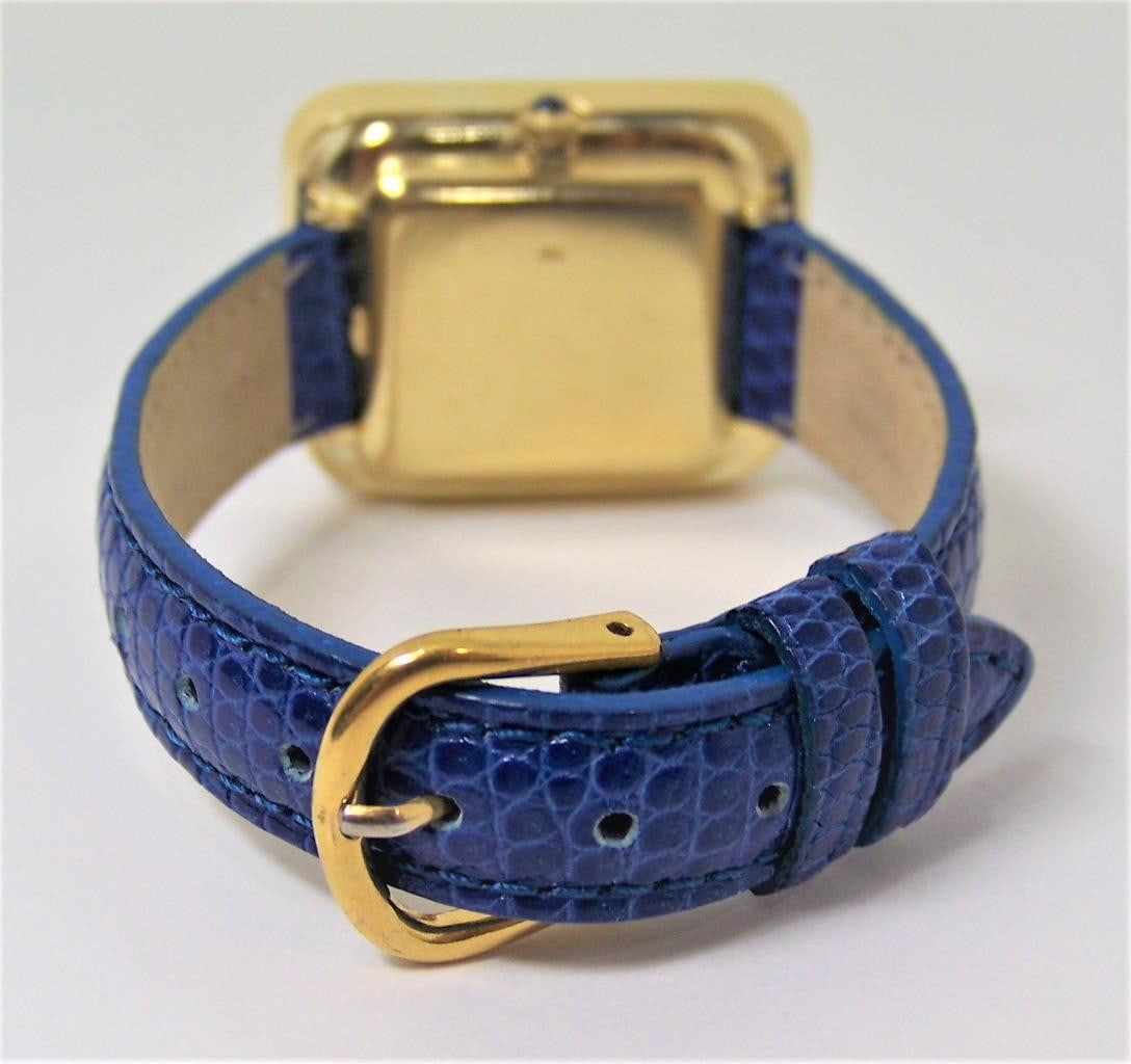 Solid 18k JAEGER-LECOULTRE Ladies Winding Watch with 1 ct Diamonds 6032.21 EXLNT - 7