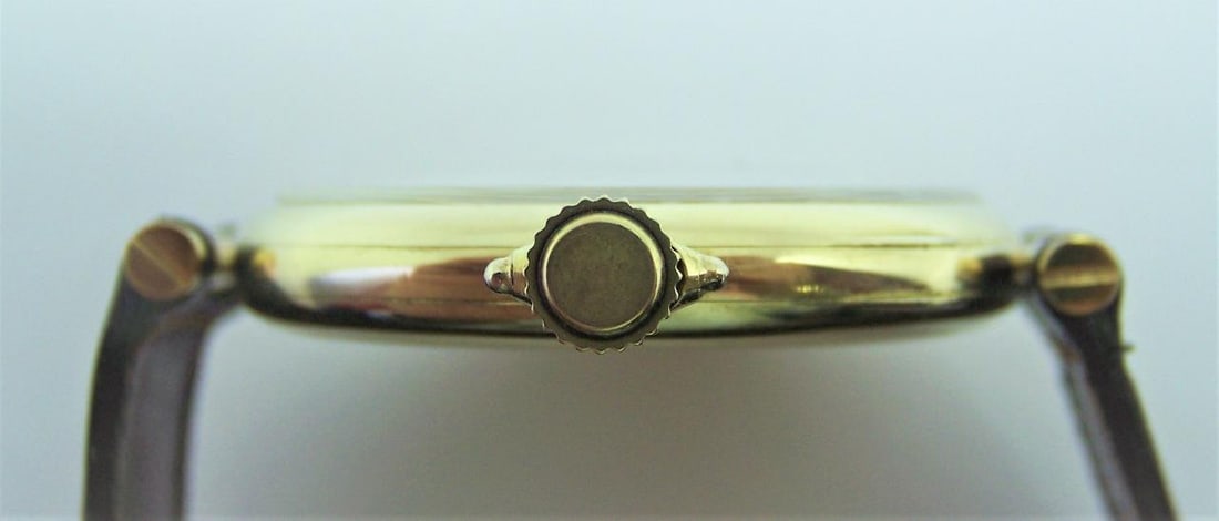 Vintage 14K HAMILTON Pocket Watch Transferred to Wrist Watch CAl 912* Serviced - 2