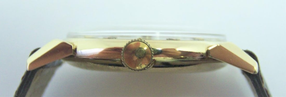 Vintage 14K HAMILTON KIRK Men's Winding Watch 1940s CAl 747* SERVICED - 7