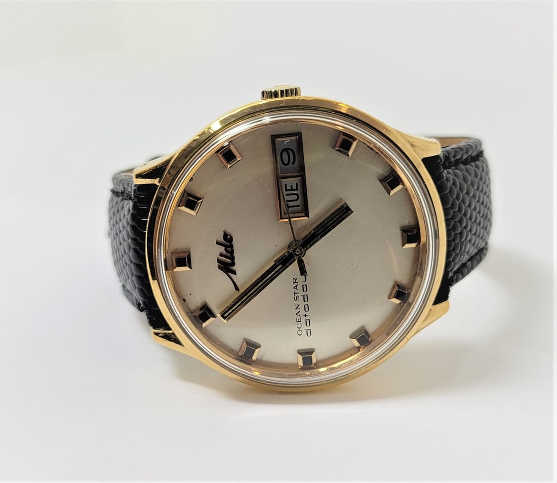 Vintage MIDO OCEAN STAR Automatic Day Date 36 mm watch 5059* EXLNT* SERVICED - 3