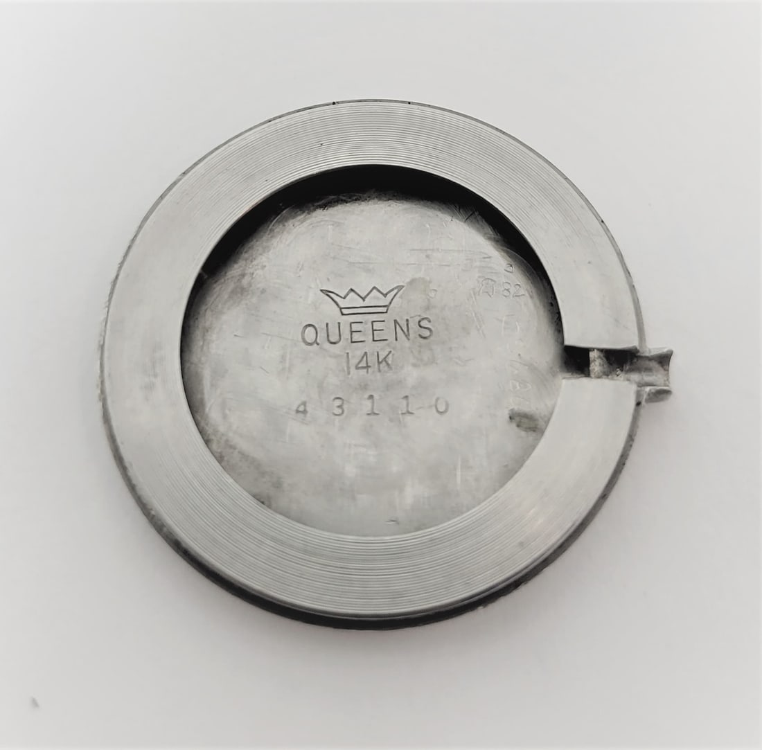 Vintage 14k White Gold BAUME & MERCIER Ladies Winding Watch with Diamond Bezel - 13