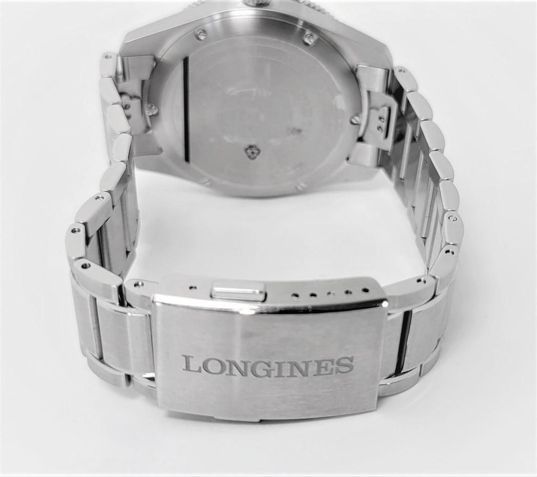 New Mens LONGINES ZULU TIME Automatic CHRONOMETER GMT Watch L3.812.4 - 3