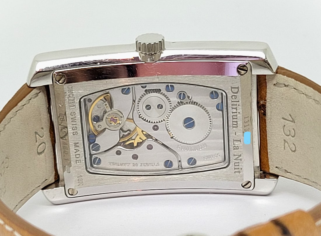 Solid & Heavy 18k White Gold Mens CONCORD DELIRIUM-La Nuit Watch 60 N5 1460.1 - 11