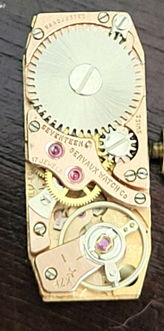 Vintage 1920's Platinum GERVAUX Ladies Watch with 1.70 ct Diamonds* SERVICED - 11