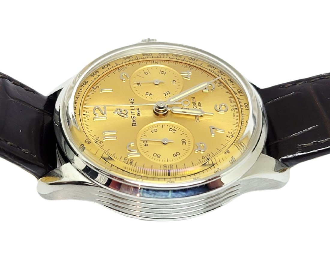 Mens BREITLING PREMIERE B09 Chronograph Winding Watch Ref AB0930* MINT - 7