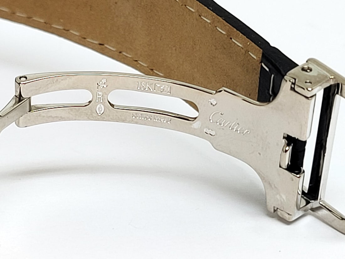 Unisex 18k White Gold CARTIER PASHA With Diamonds Automatic Watch Ref 2727* 42mm - 7