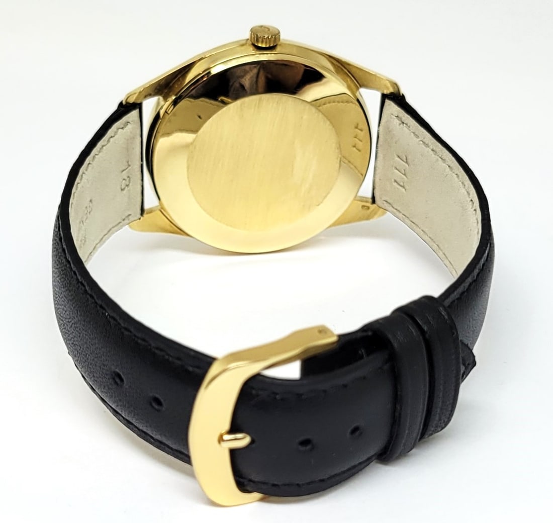 Vintage 18k Yellow Gold IWC SHAFFHAUSEN Automatic Watch 1960s Cal 8541 R810A - 4