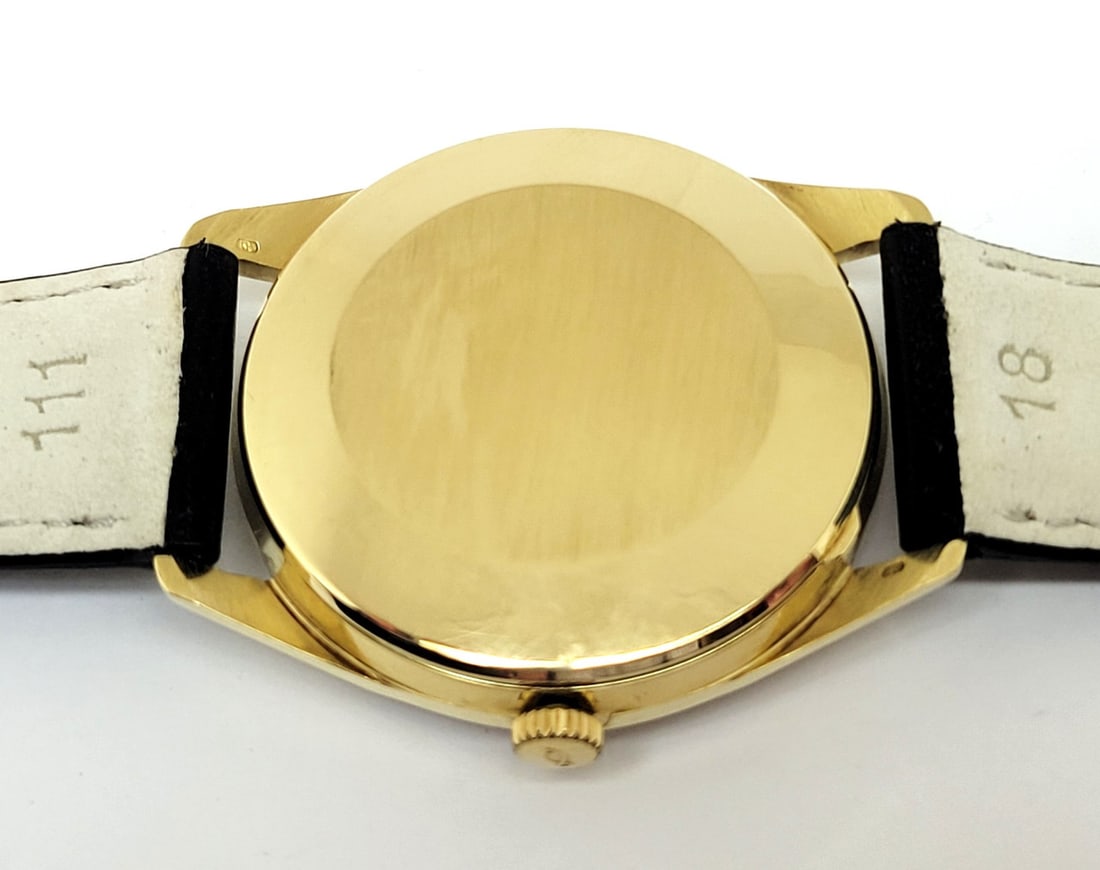 Vintage 18k Yellow Gold IWC SHAFFHAUSEN Automatic Watch 1960s Cal 8541 R810A - 8