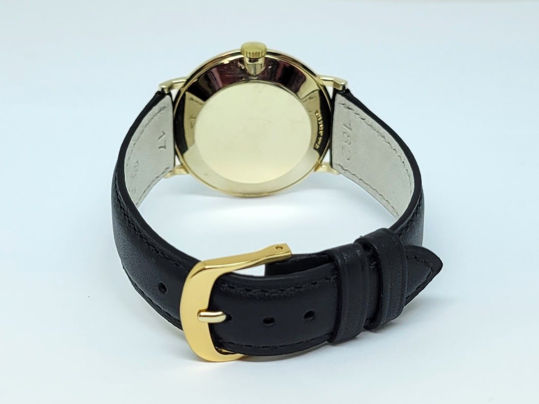 Vintage Solid 14k Yellow LONGINES Winding Watch Ref 2532-1 1960s Cal 370 EXLNT - 4