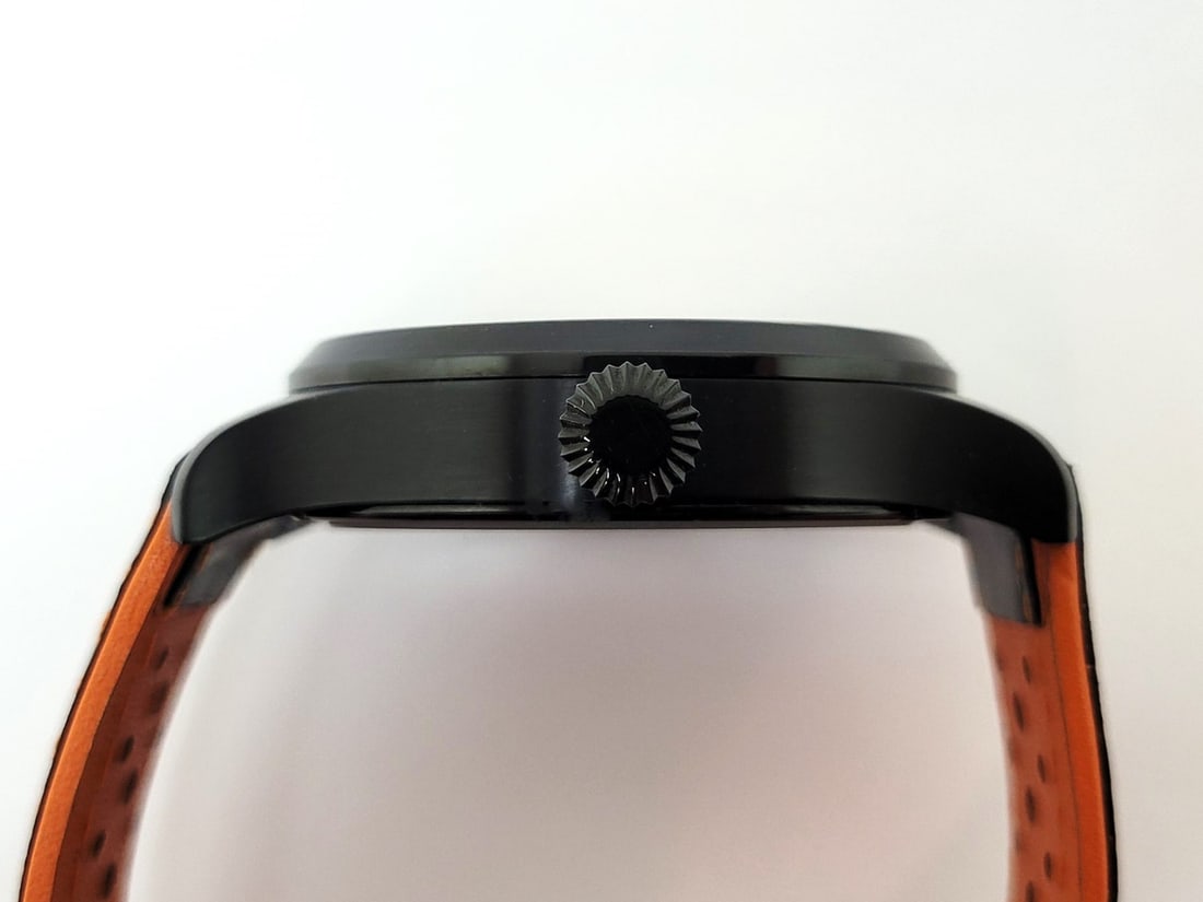 Men's S/Steel Black PVD Watch with High Grade HAMILTON Movement Cal 917 Re-Cased - 5