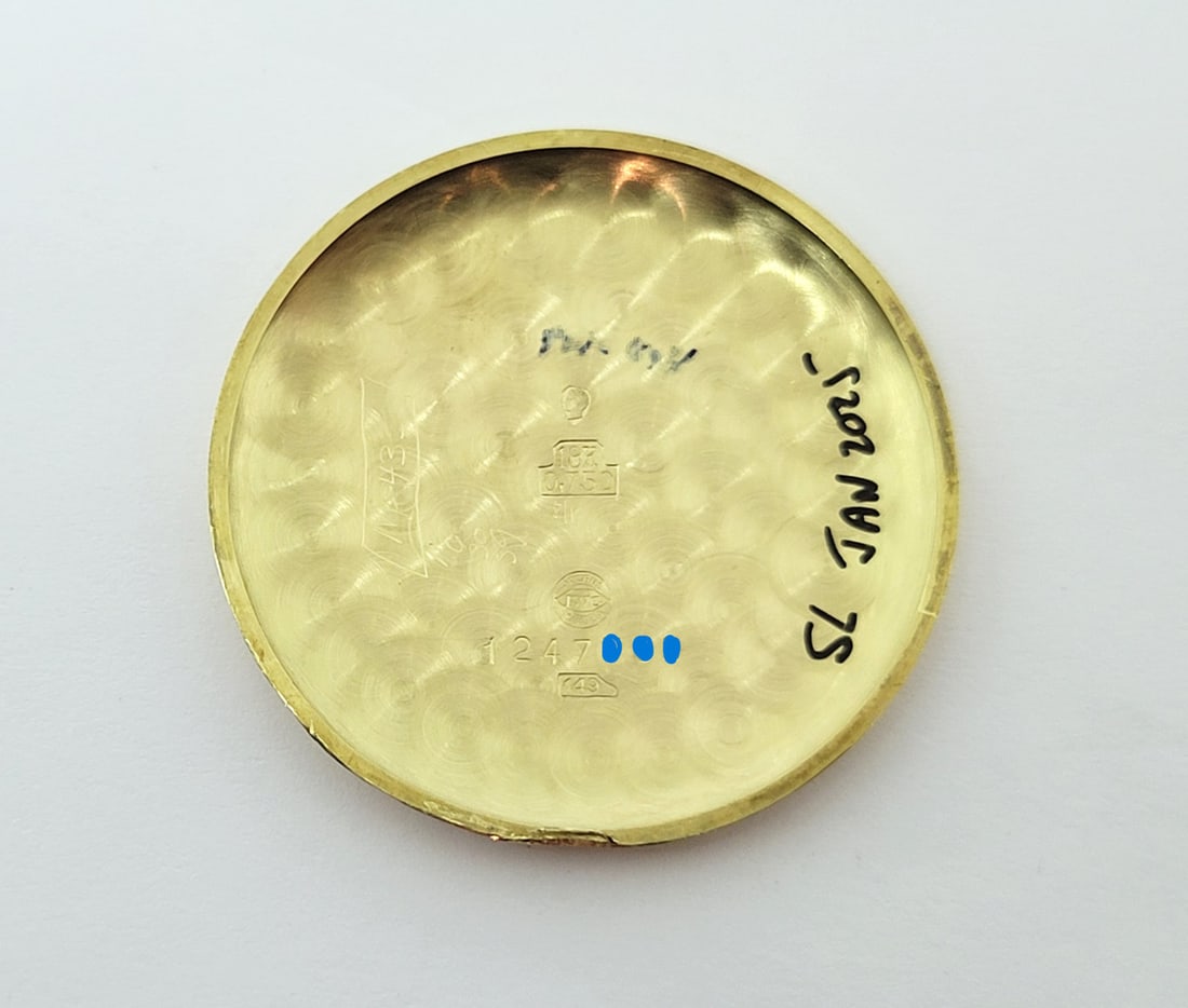 Vintage 18k Yellow Gold IWC SHAFFHAUSEN Winding Watch 1950s Cal 89 EXCELLENT - 11