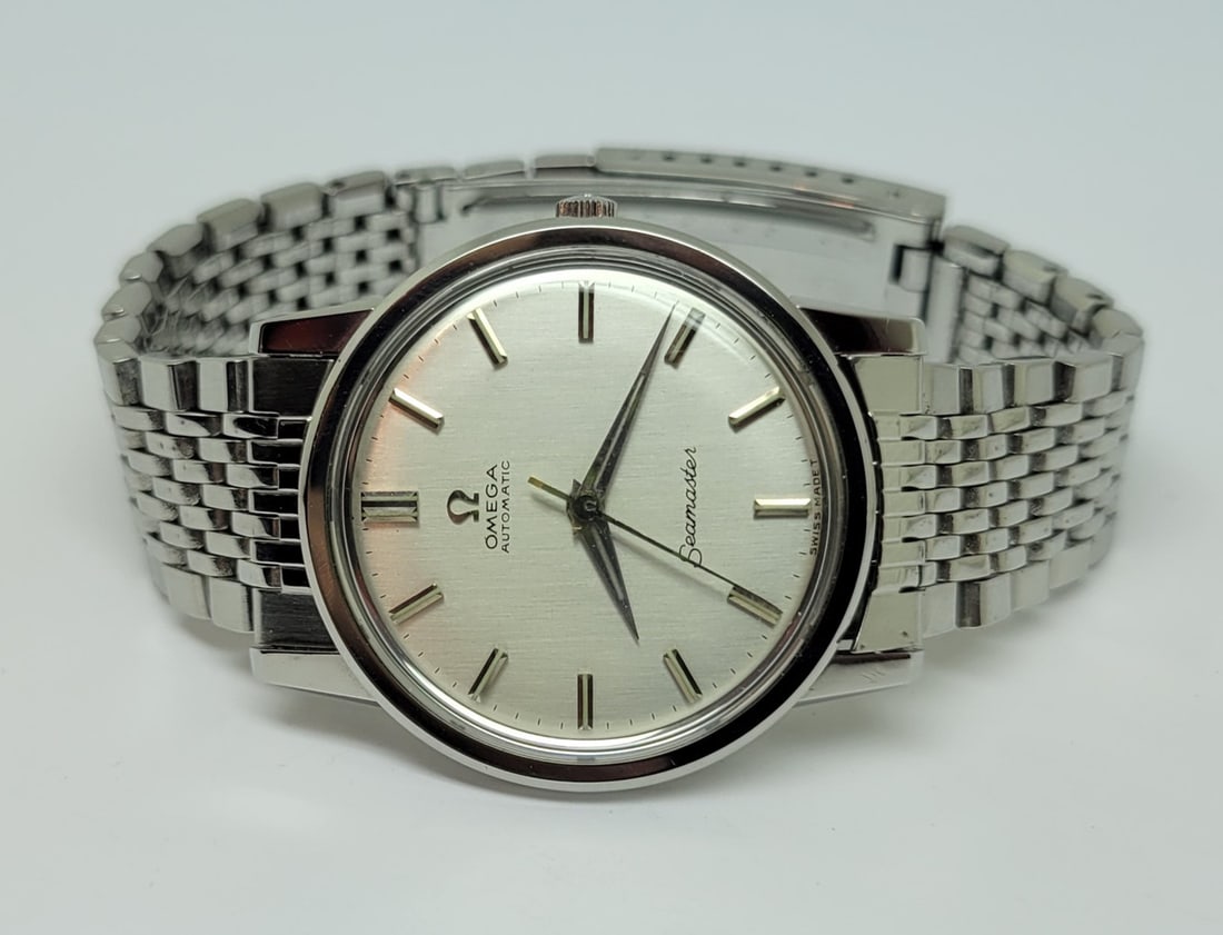 Vintage S/Steel OMEGA SAEMASTER Automatic Watch 1960s Cal 552* 165.003 EXLNT - 2