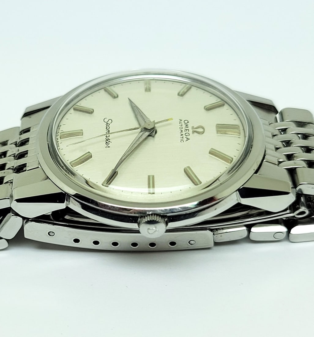 Vintage S/Steel OMEGA SAEMASTER Automatic Watch 1960s Cal 552* 165.003 EXLNT - 7