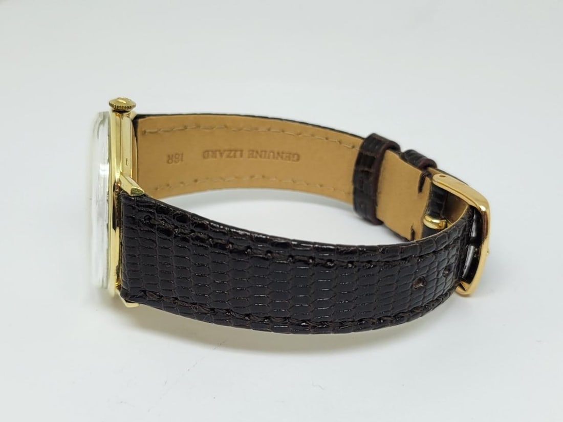 Vintage 18K YG OMEGA Winding Watch 1960s Cal 611 Ref 132.016 GOOD* SERVICED - 3