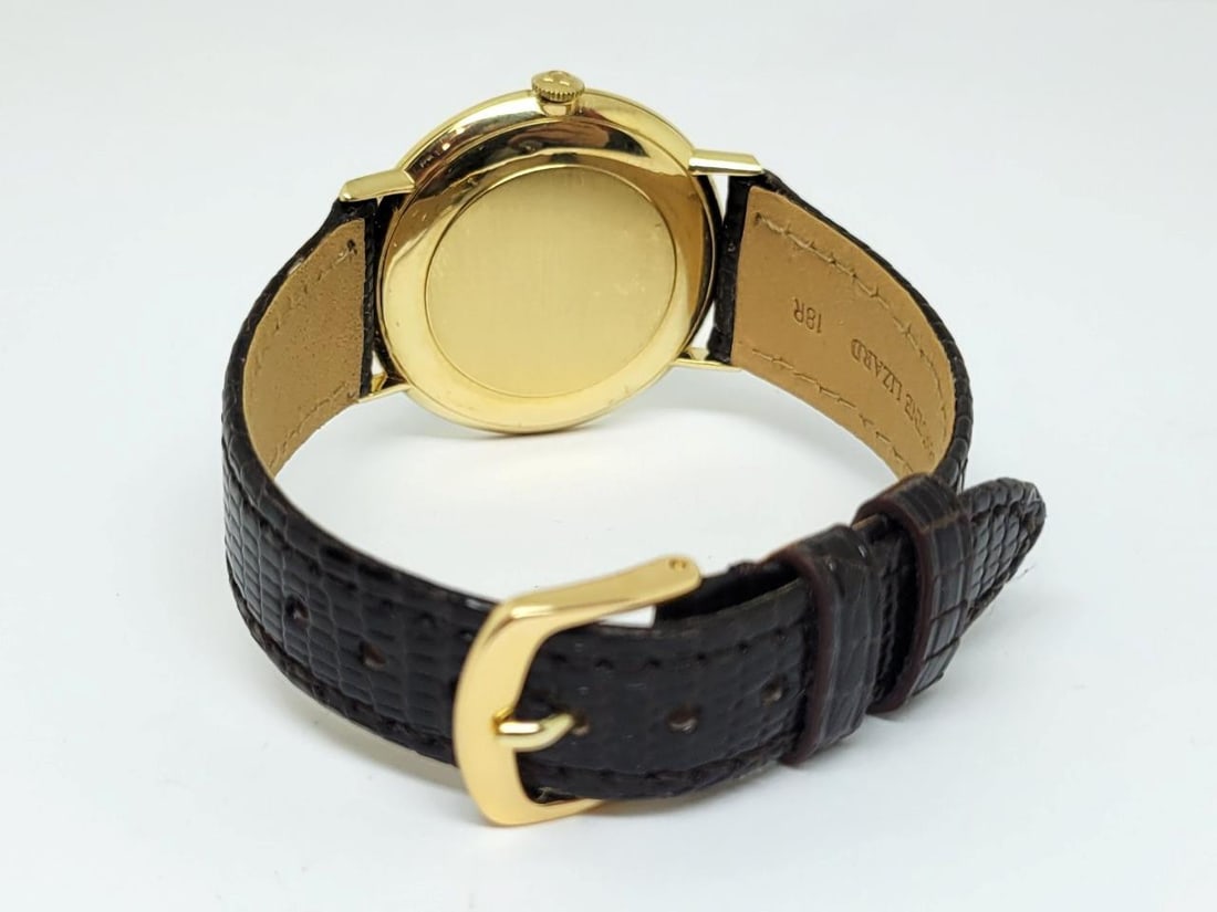 Vintage 18K YG OMEGA Winding Watch 1960s Cal 611 Ref 132.016 GOOD* SERVICED - 4