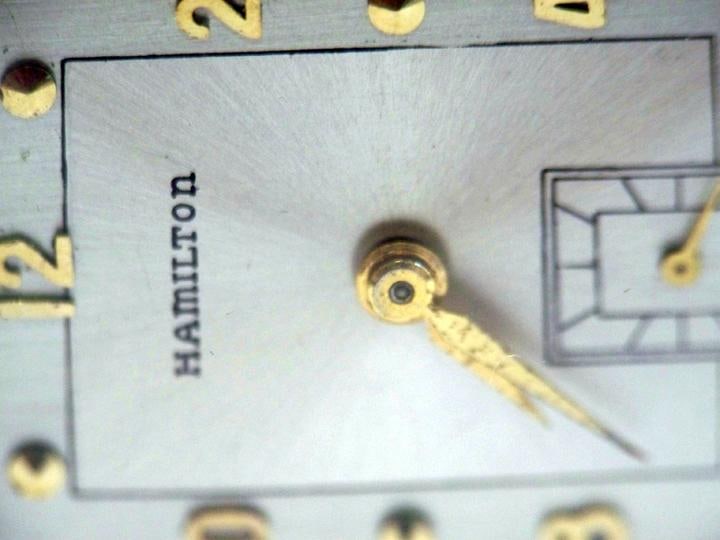 Vintage 14k Gold HAMILTON Winding Watch 1950 Cal 982* EXLNT* SERVICED - 9