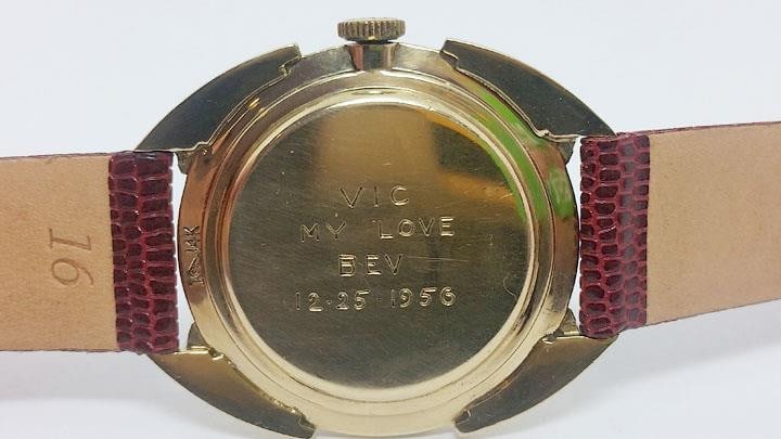 Vintage 14k LONGINES Mens Winding Watch c1956 Cal 280 BEAUTIFUL LOGS* EXLNT - 4