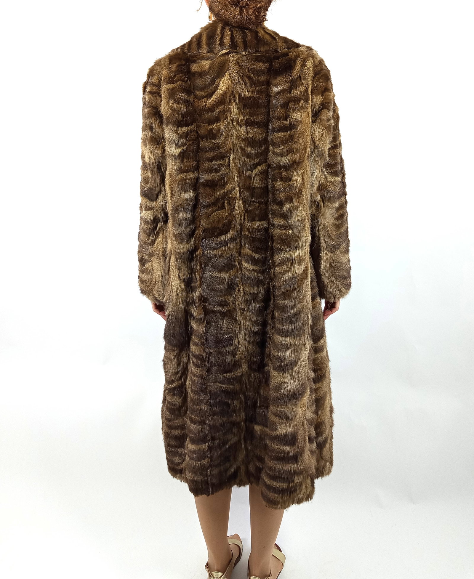 SABLE FUR COAT EU: L; US: 16 - 4
