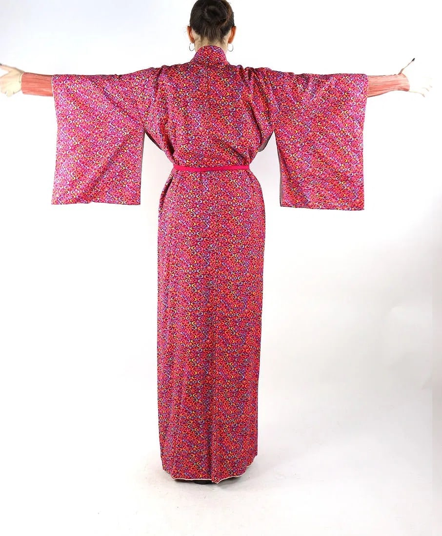 BRIGHT PATTERNED KIMONO - 4
