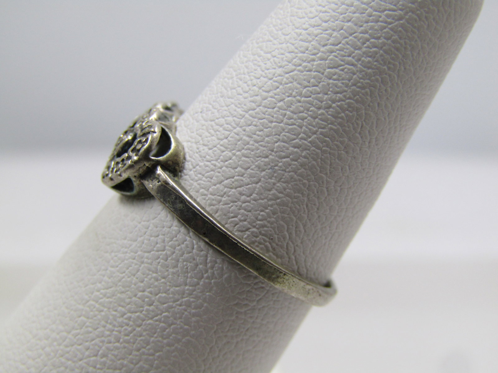 Vintage Sterling Double Heart Ring, Sz. 5.5, 1960's-1970's - 2