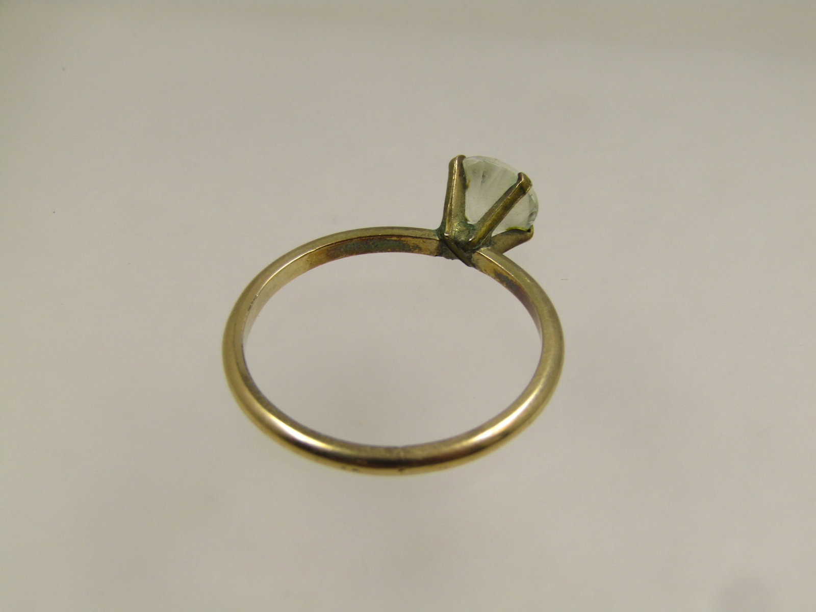 Vintage 10kt G.F. Engagment Ring, Sz. 10.5, Signed Uncas, 1960's-1970's - 4