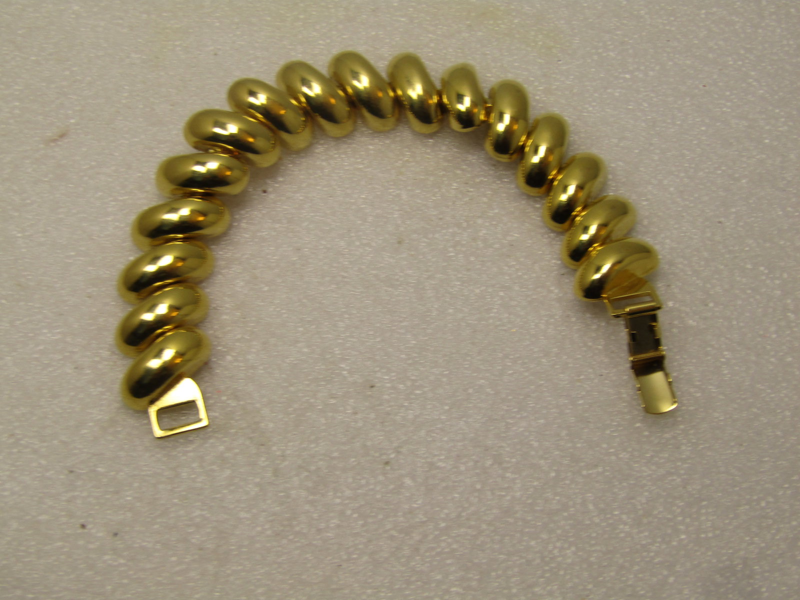 Vintage Santo Marco Link Bracelet, Signed Napier, 7.25", 1980's-1990's - 3