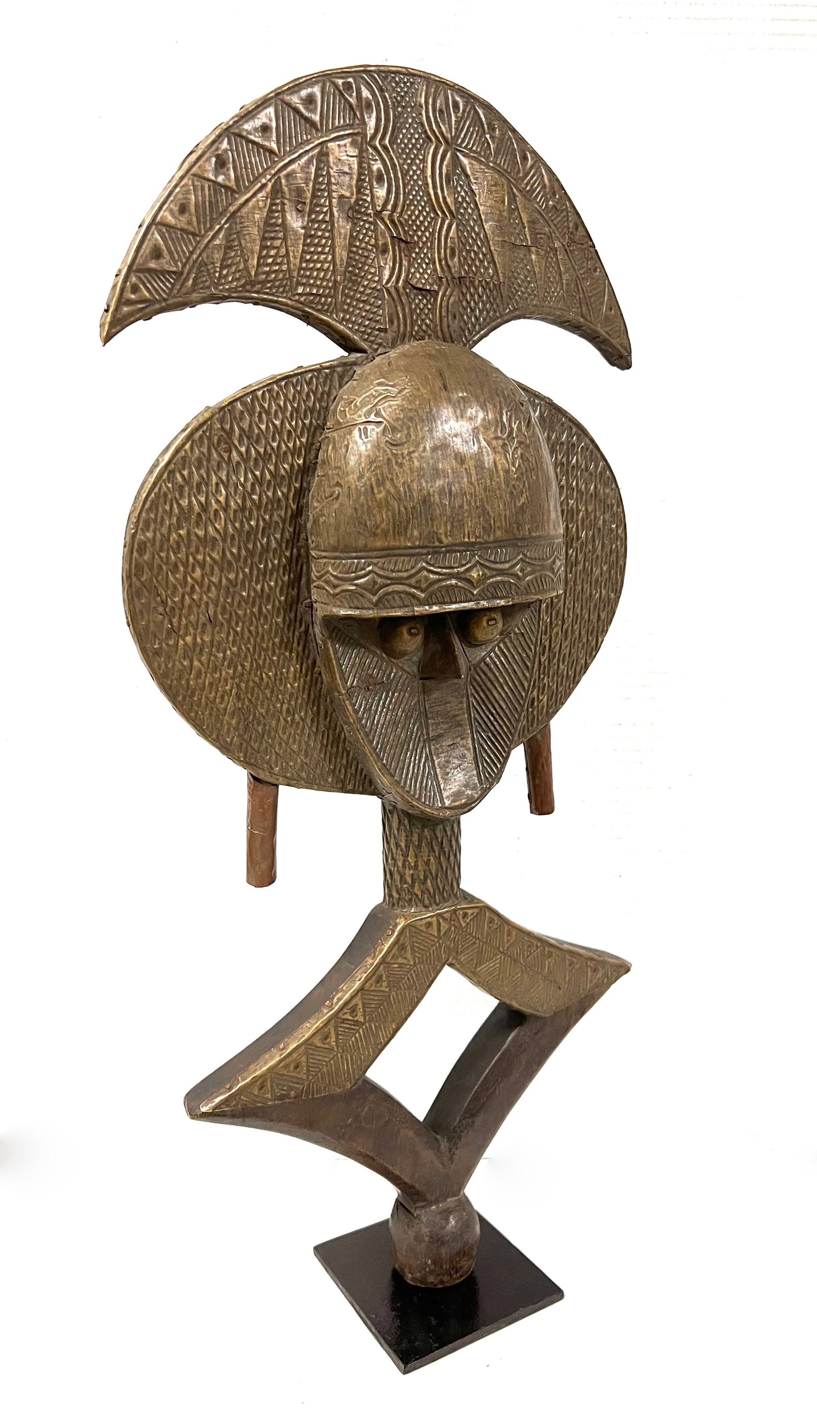 Bakota Reliquary Guardian Statue - 5