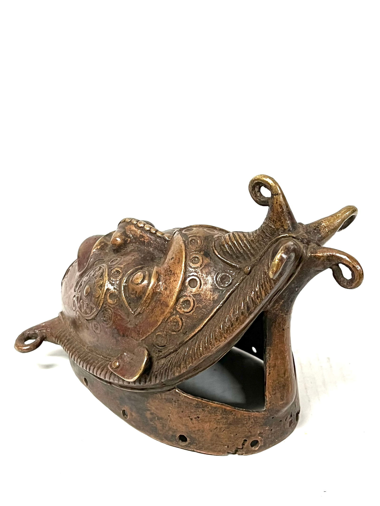 Bronze Bamileke Mask - 7