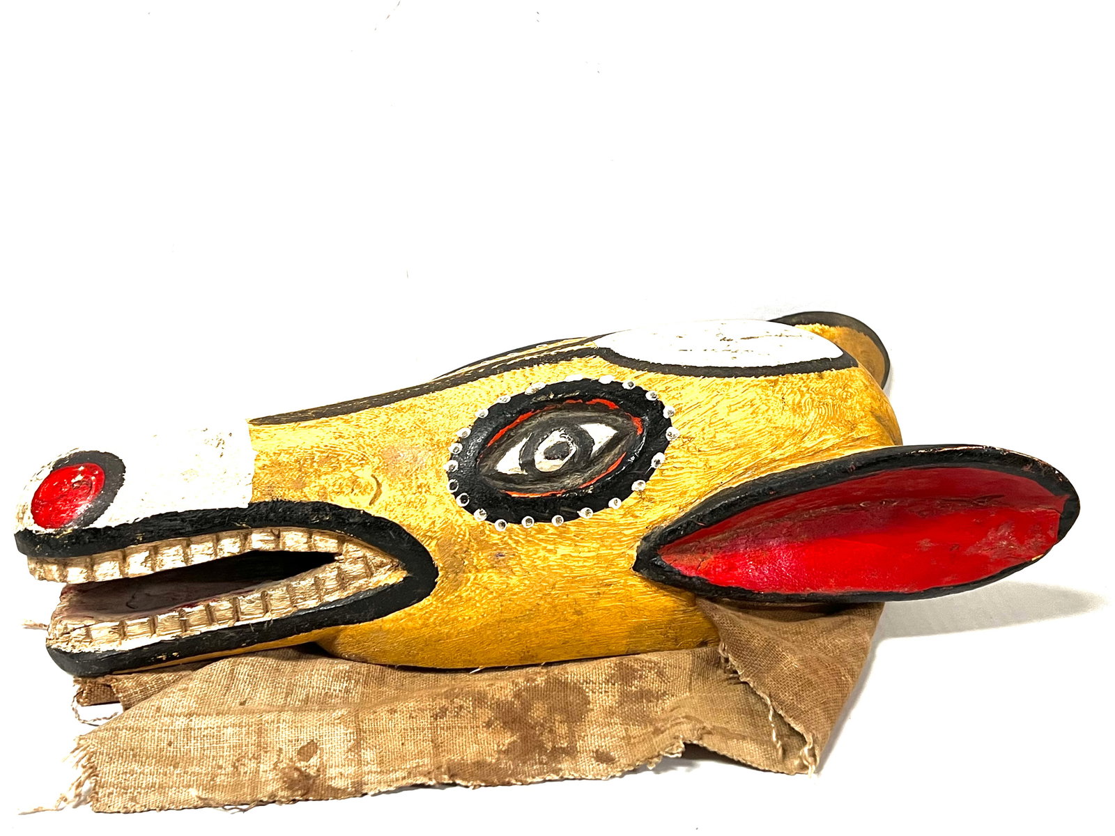 Painted Bozo Mask - 6