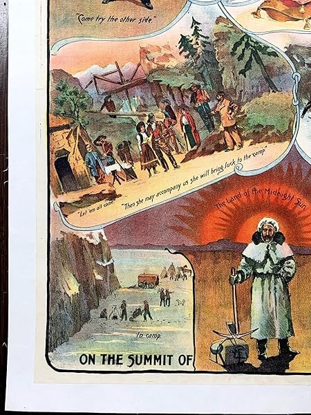 Klondyke Nugget - Madam Lela Cody (1903) 20x30 Irish Theater Poster LB - 4