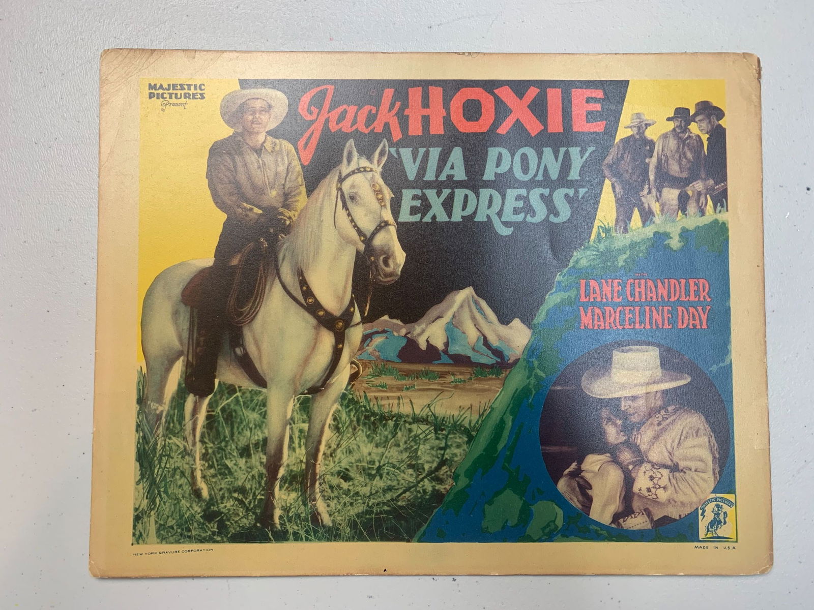 Western Lobby Card Bundle (x8) - Tom Mix & More (1930's) US Movie Posters - 2