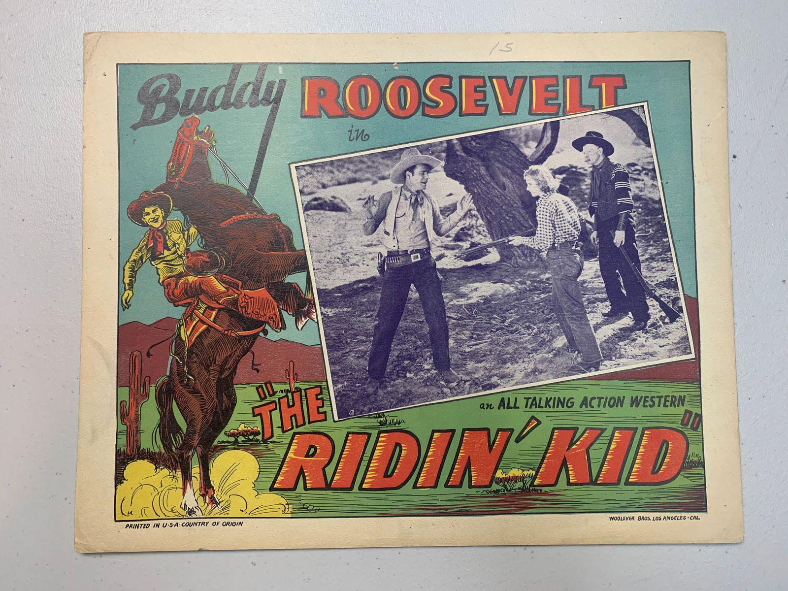 Western Lobby Card Bundle (x8) - Tom Mix & More (1930's) US Movie Posters - 3