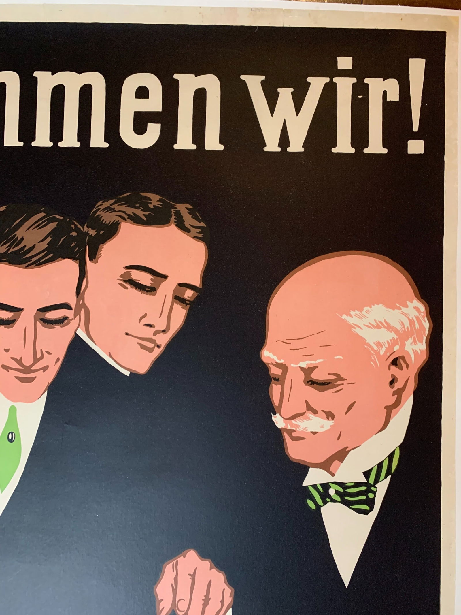 Ecksteins No. 5 Cigarettes (1920's) 34.75x48 German Advertising Poster LB - 5