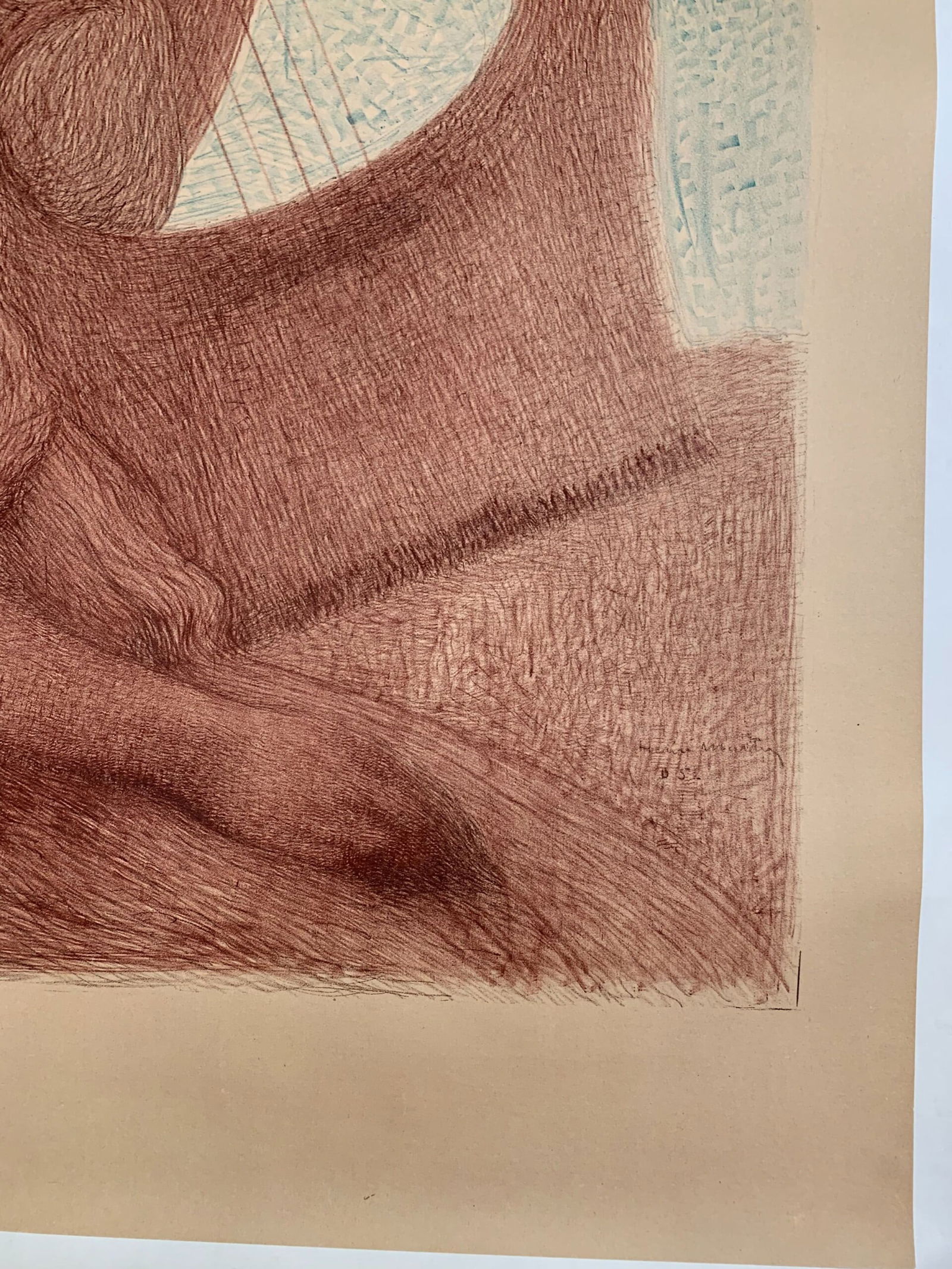 Exposition d'Art Francais - Art by Henri Martin (1906) 35.75x48 French Art Exposition Poster LB - 4