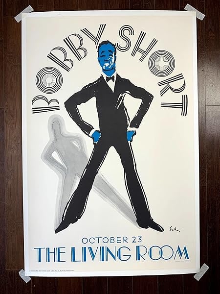Bobby Short - Art By Joe Eula (1966) 25x37.875 US Advertising Poster LB - 7