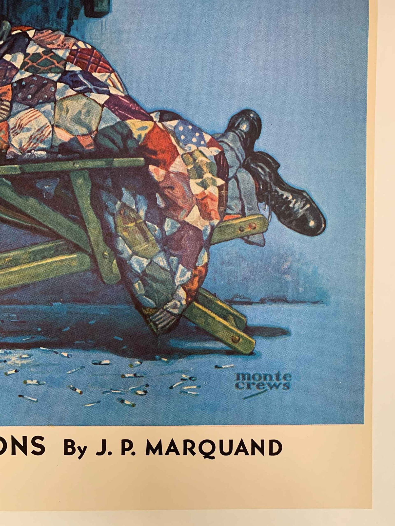 Saturday Evening Post - Art By Monte Crews (1939) 22x28 US Newstand Poster - 4