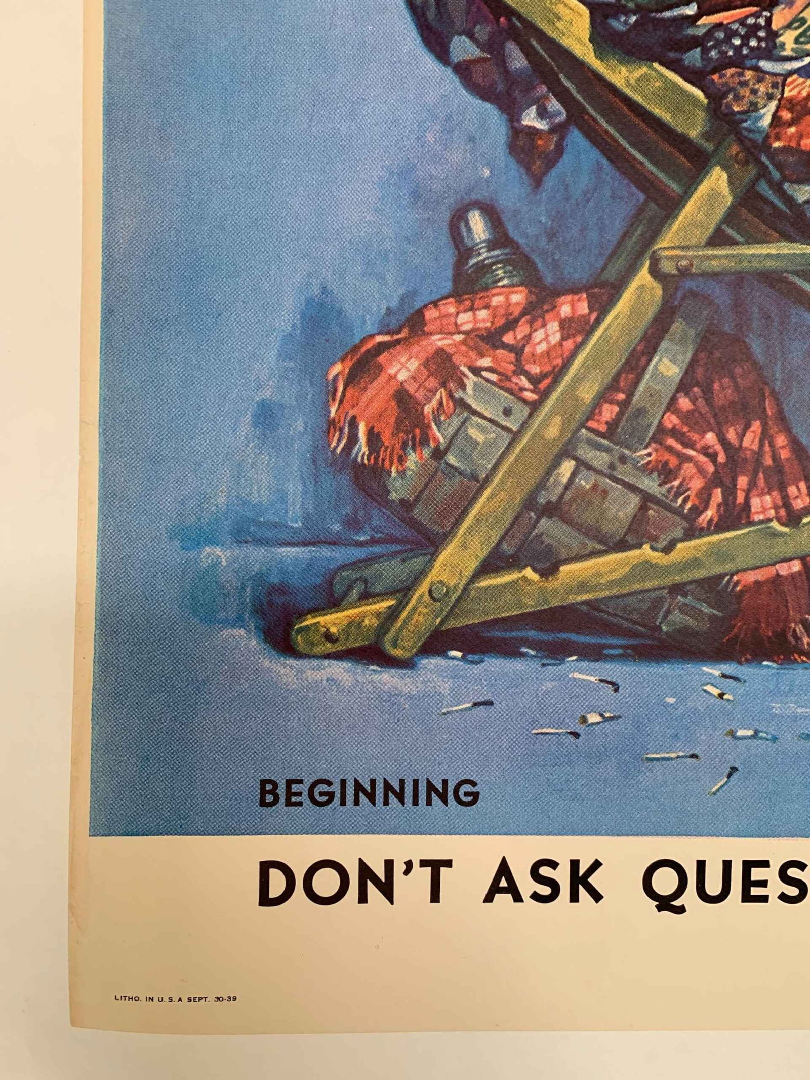 Saturday Evening Post - Art By Monte Crews (1939) 22x28 US Newstand Poster - 5