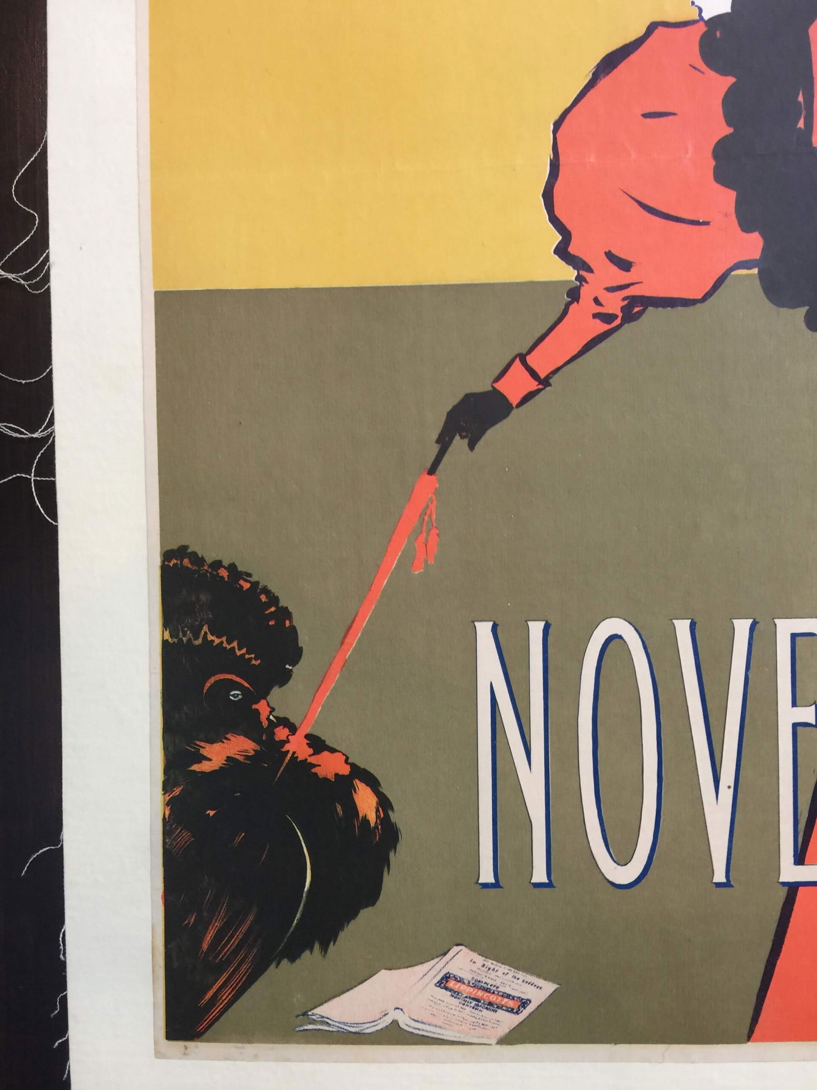 Lippincott's Cover - Art By Will Carqueville (Nov. 1895) 19x25.25 US Magazine Cover LB - 3