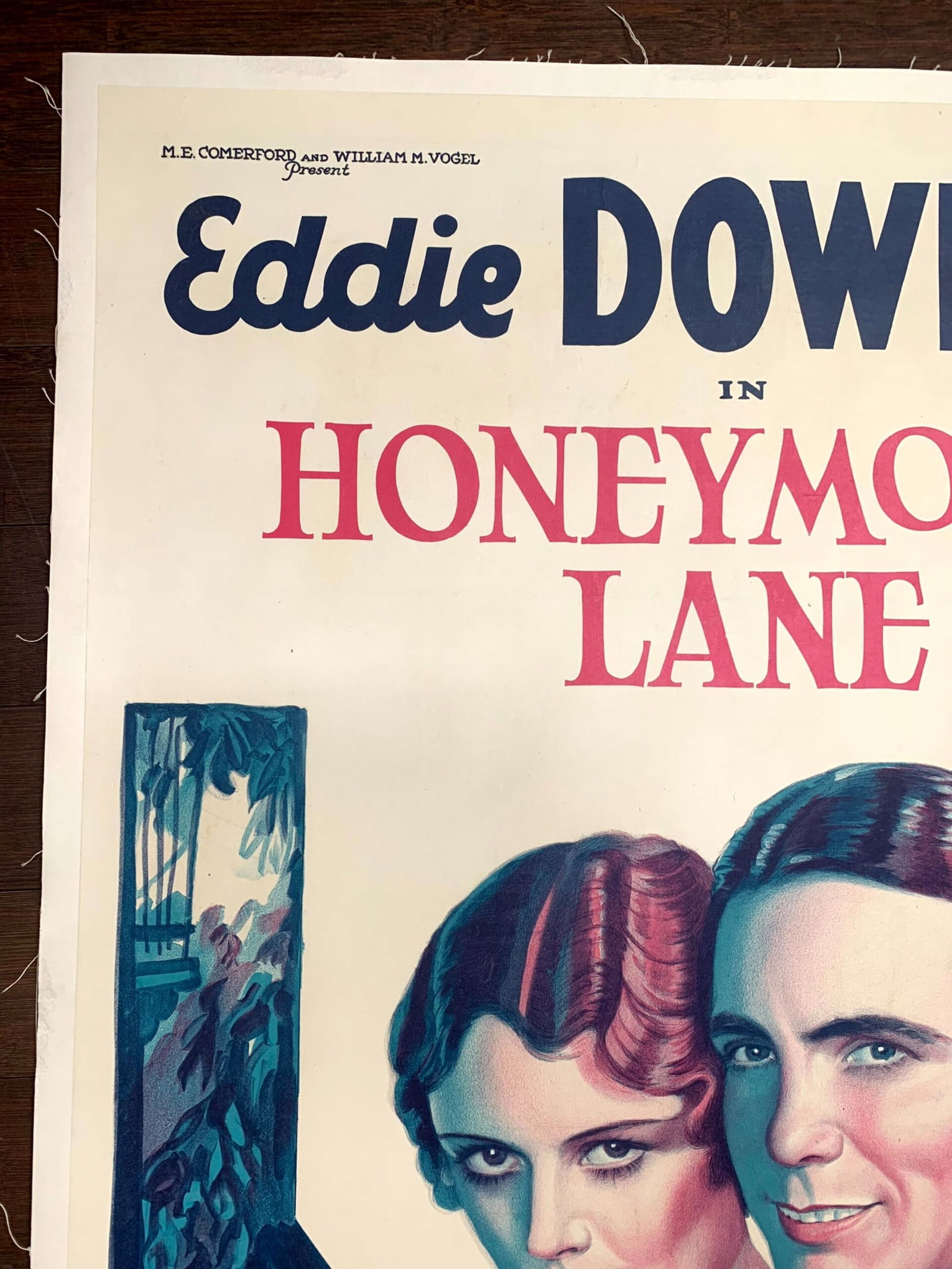 Honeymoon Lane - Eddie Dowling (1931) US One Sheet Movie Poster LB - 7