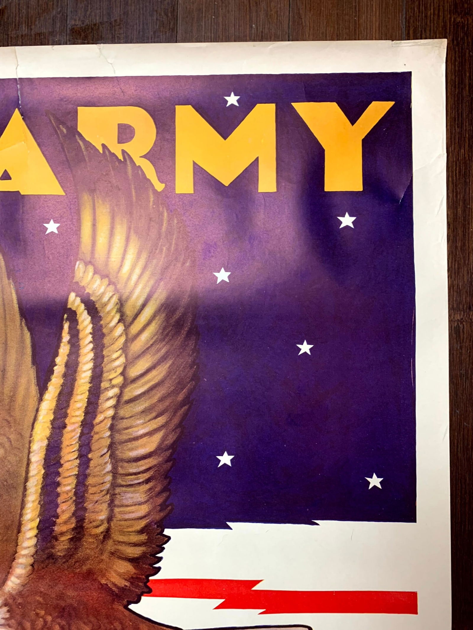 U.S. Army At Home Abroad - Art By Tom Woodburn (1940's) 25x38 US WWII Poster - 3