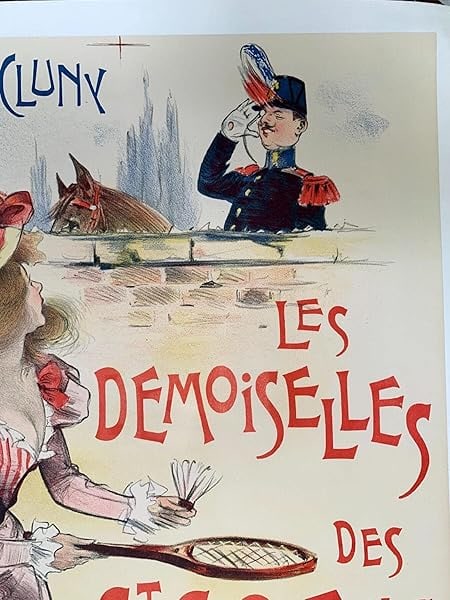 Les Demoiselles Des St. Cyriens - Art By Jacques Wely (1898) 23.5x32 French Theater Poster LB - 3