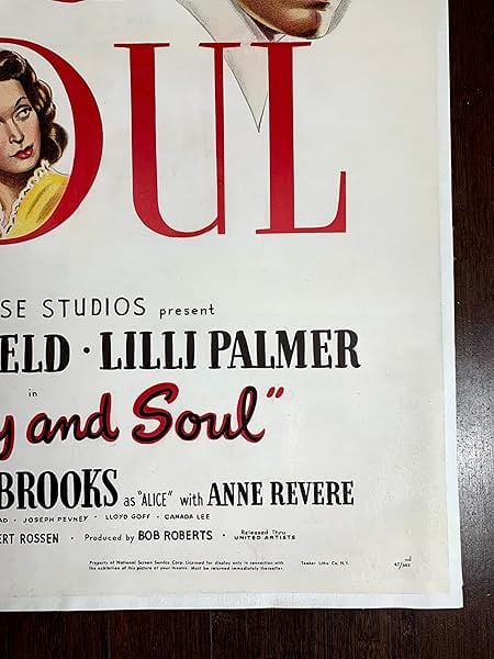 Body & Soul - James Garfield - B (1947) US One Sheet Movie Poster LB - 5