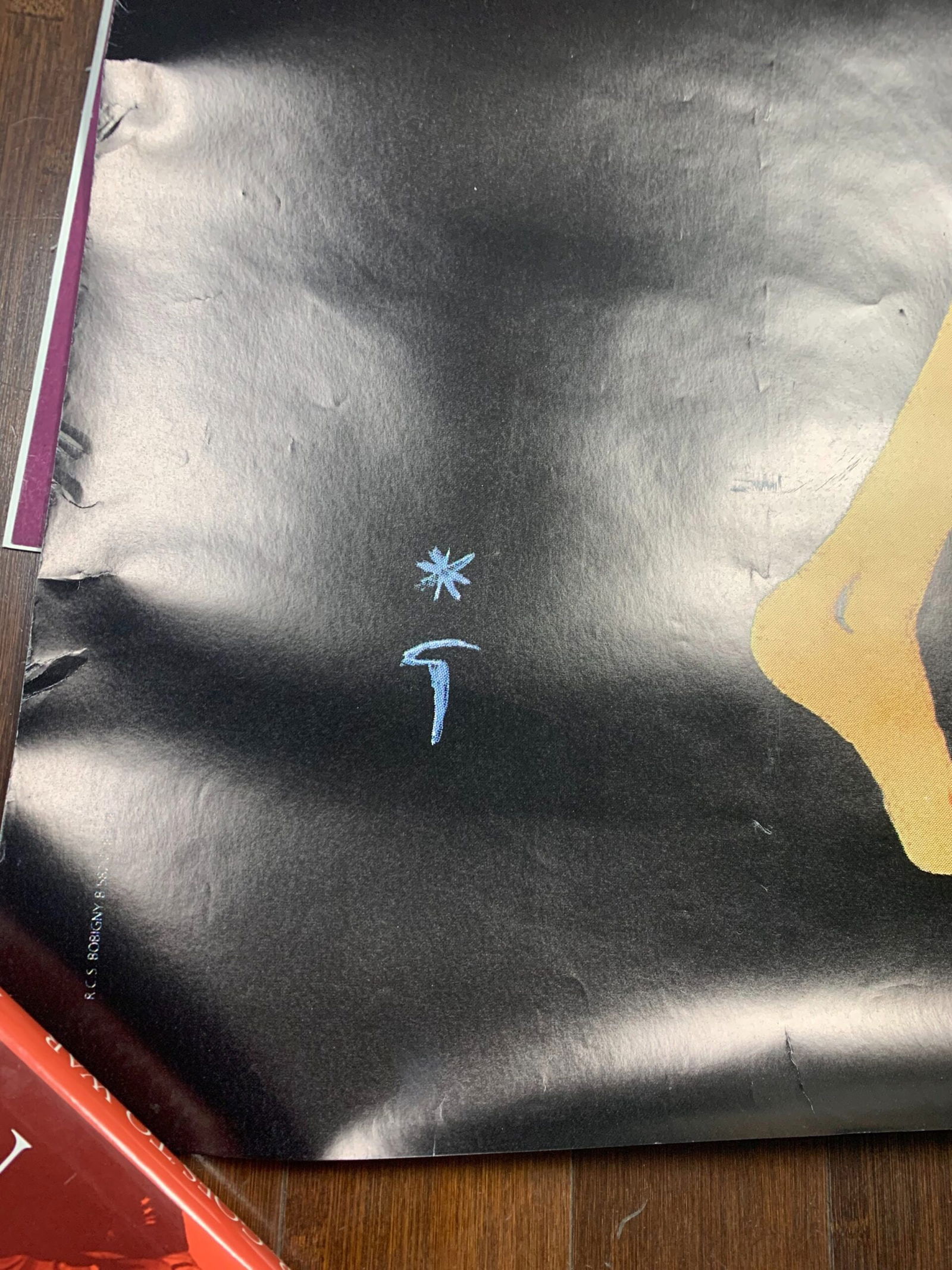 Dior Eau Savage 01 - Art By Rene Gruau (1990's) 46.5x68.75 US Advertising Poster - Double Sided - 3