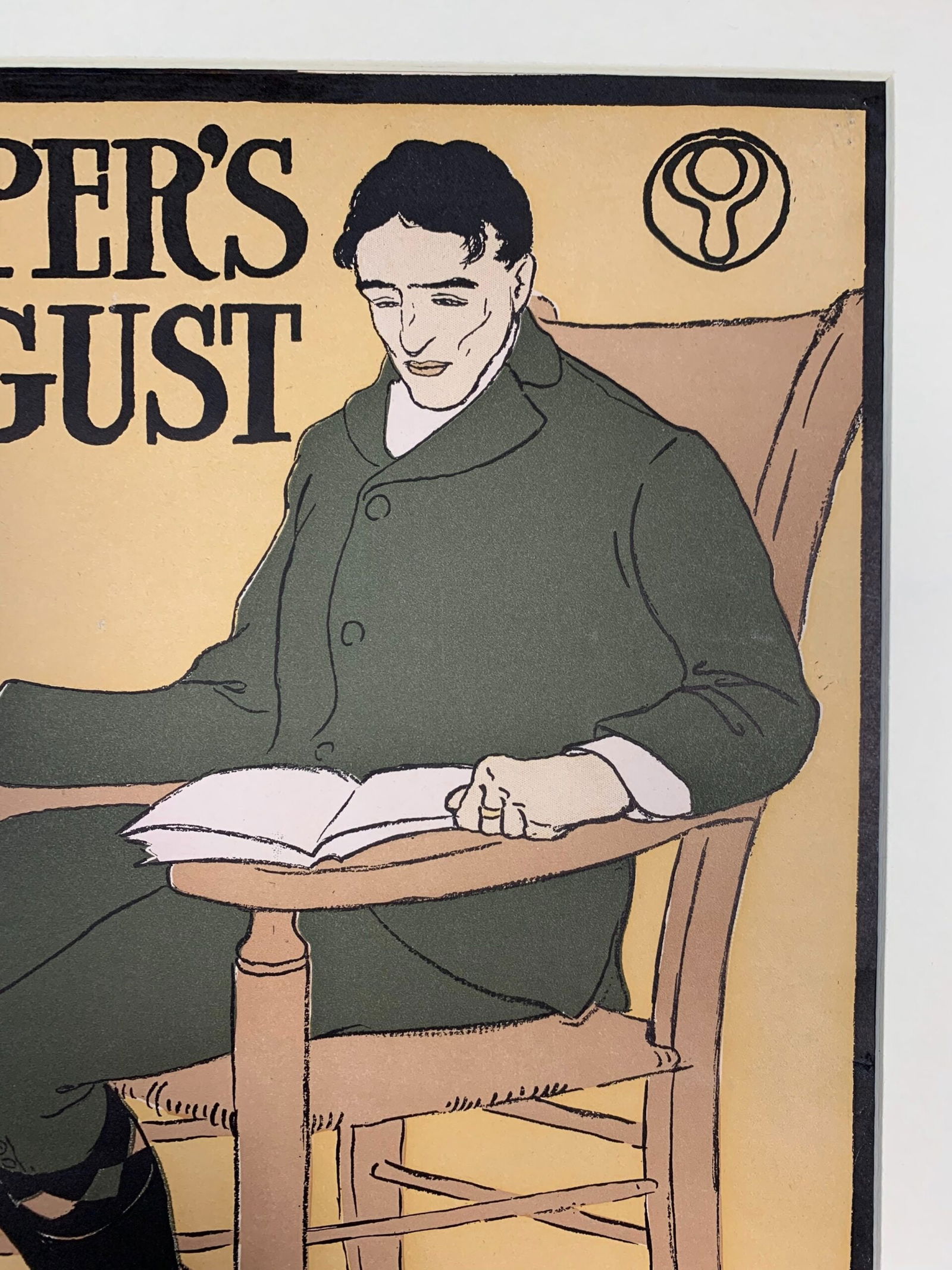 Harpers August - Art By Penfield (1898) 10.5x13.375 US Magazine Cover - 3