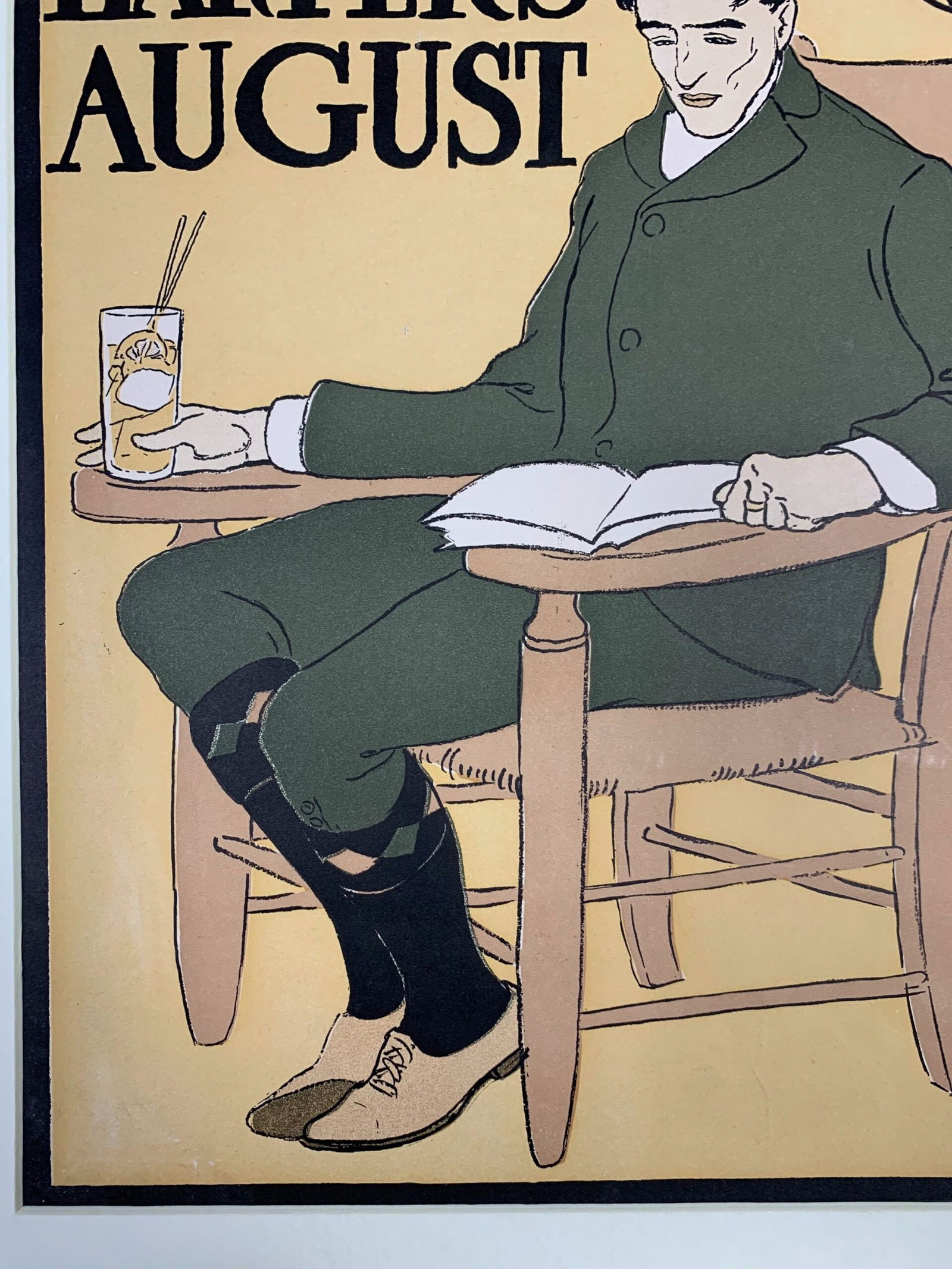 Harpers August - Art By Penfield (1898) 10.5x13.375 US Magazine Cover - 4