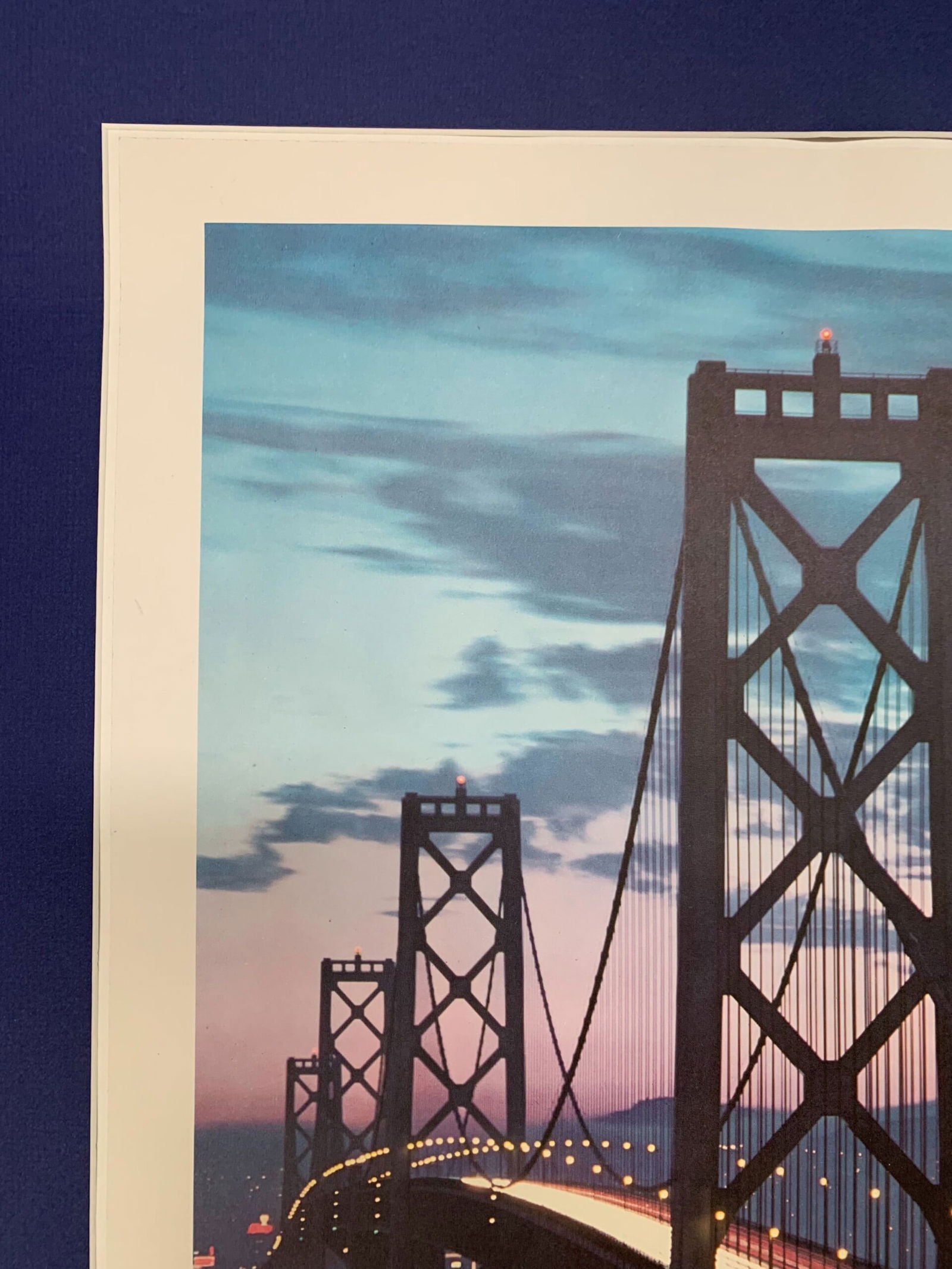 Santa Fe Railroad - San Francisco - Art by Don Percival (1950) 18.25" x 24" US Travel Poster - LB & - 2