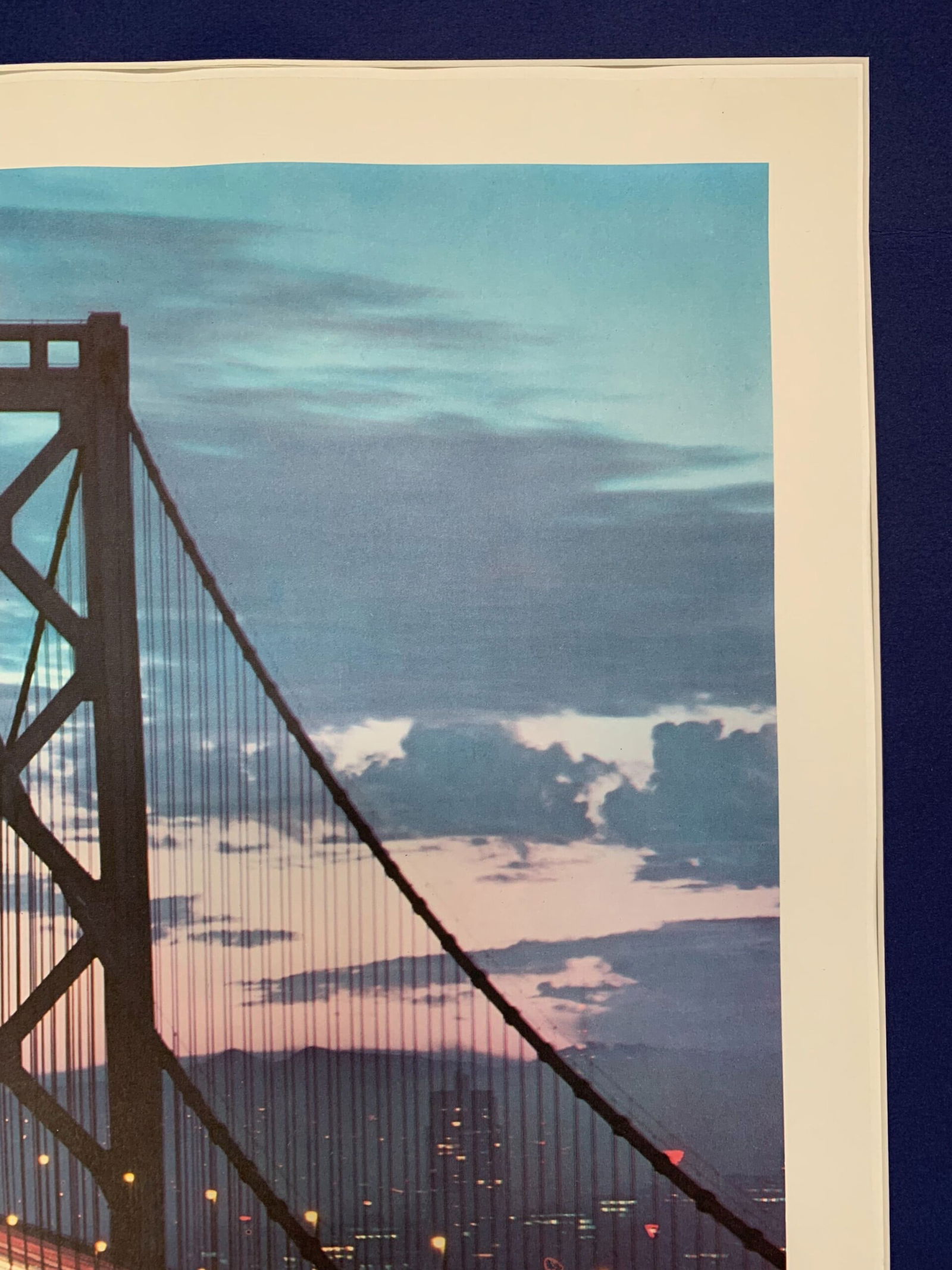 Santa Fe Railroad - San Francisco - Art by Don Percival (1950) 18.25" x 24" US Travel Poster - LB & - 3