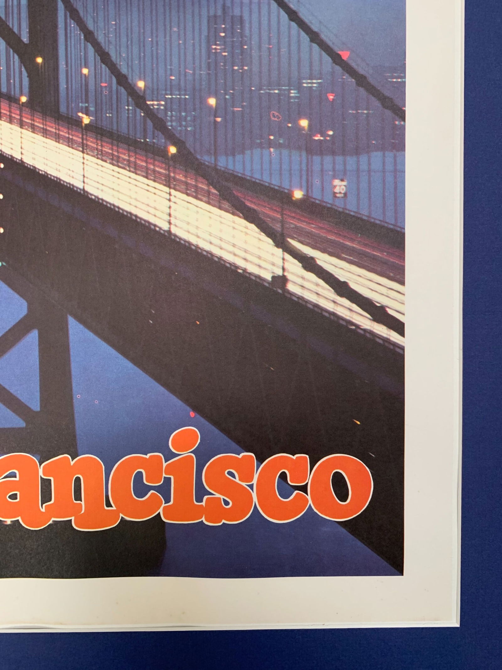 Santa Fe Railroad - San Francisco - Art by Don Percival (1950) 18.25" x 24" US Travel Poster - LB & - 4